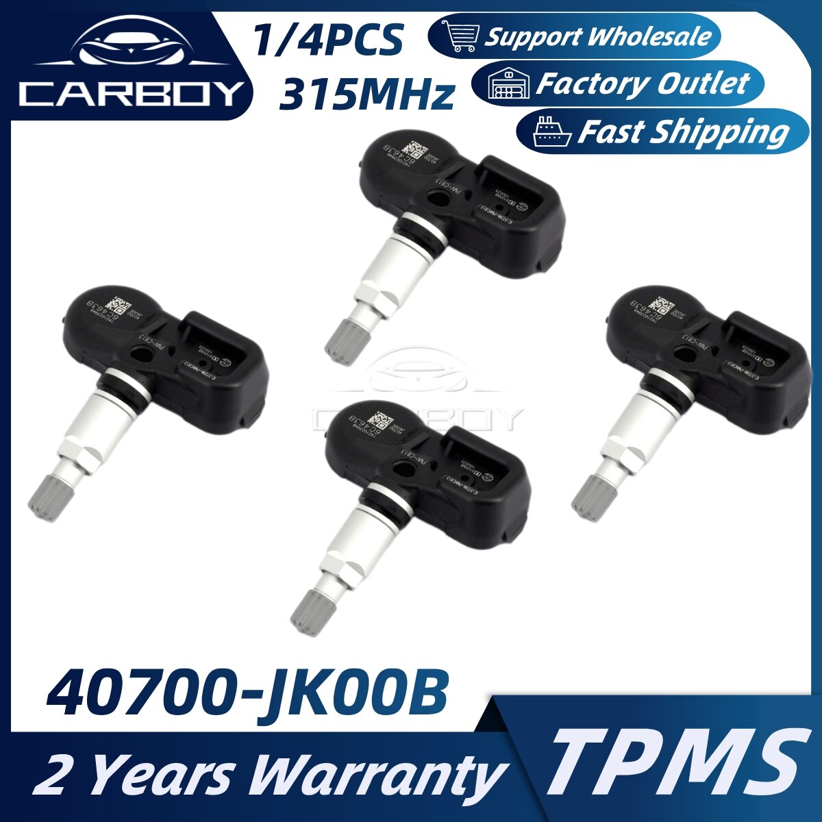 40700-JK00B 40700-JK00A TPMS ֻ Juke ť ǴƼ EX35 G37 FX35 G35 FX45 315MHz 1/4PCS Ÿ̾ з ͸ ý